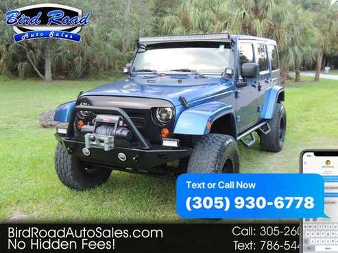 2009 Jeep Wrangler RWD 4dr Sahara CALL / TEXT for sale in Miami, FL