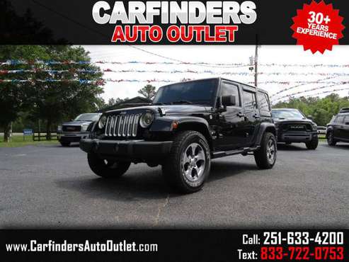 2016 Jeep Wrangler Unlimited 4WD 4dr Sahara - - by for sale in Eight Mile, AL