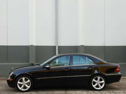 Black 2004 Mercedes Benz C230 Sport/126K/Leather/Automatic for sale in Raleigh, NC