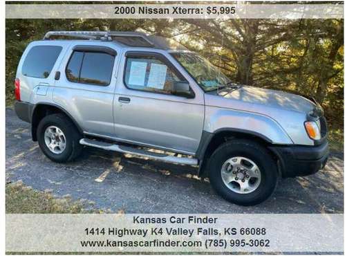 2000 NISSAN XTERRA SUV ***68,000 MILES***2 OWNER 0 ACCIDENT 4X4... for sale in Valley Falls, KS