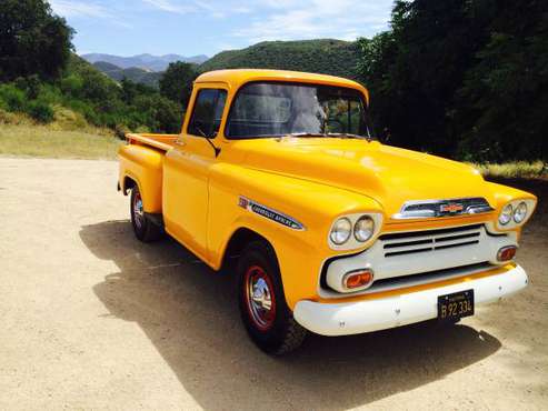 1959 Chevy Apache pick up for sale in Greenfield, CA