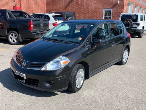 2010 Black Nissan Versa Hatchback SL with <75000 miles for sale in Chicago, IL