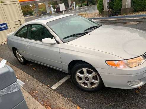 99 2 DOOR COUPLE TOYOTA SOLARA SLE V6 ENGINE! RUNS GREAT! - cars & for sale in Montgomery Village, District Of Columbia