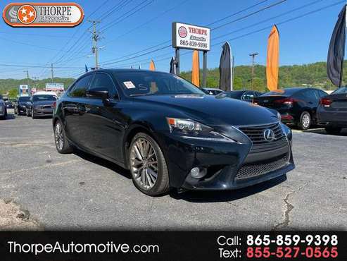 2014 Lexus IS 250 RWD - - by dealer - vehicle for sale in Knoxville, NC