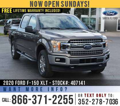 *** 2020 FORD F150 XLT 4WD *** SAVE Over $8,000 off MSRP! - cars &... for sale in Alachua, GA