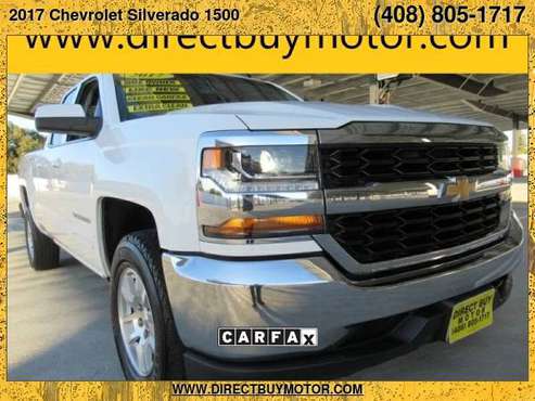 2017 Chevrolet Silverado 1500 Chevy LT Double Cab ***6.5 Ft Bed, One... for sale in San Jose, CA
