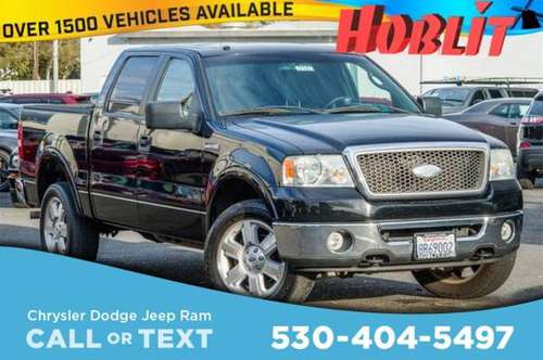2008 Ford F-150 Lariat - cars & trucks - by dealer - vehicle... for sale in Woodland, CA