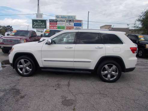 2012 JEEP GRAND CHEROKEE OVERLAND for sale in ST JOHN, IL