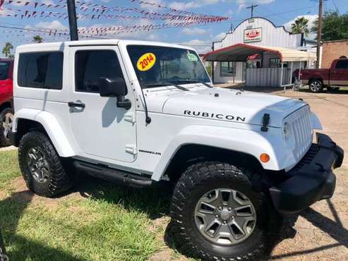 2014 JEEP WRANGLER RUBICON 4x4! NAVIGATION, COLOR MATCHED TOP,... for sale in Brownsville, TX