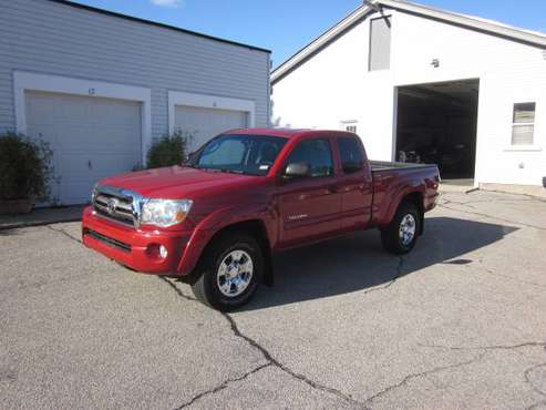 2010 Toyota Tacoma 4dr Access Cab TRD 4x4 V6 Auto 119K Red $15450 for sale in East Derry, MA