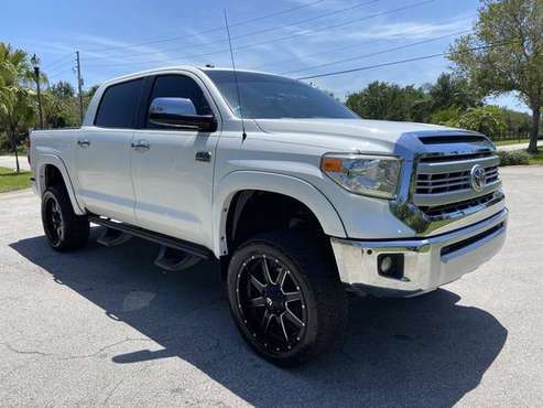 15 ToyotaTundra 1794 Edition 4X4 LIFTED 1-Owner CLEANTITLE for sale in Okeechobee, FL
