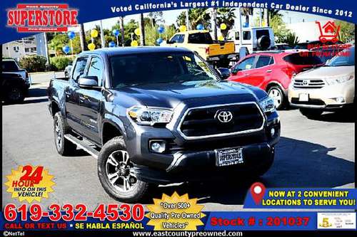 2017 TOYOTA TACOMA SR5 TRUCK-EZ FINANCING-LOW DOWN! - cars & trucks... for sale in El Cajon, CA