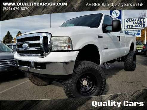 2006 Ford F250 SupcCab *DIESEL, 4WD, LIFTED, 6-SPD MANUAL*... for sale in Grants Pass, OR