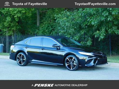 2018 *Toyota* *Camry* *XSE V6 Automatic* BLACK for sale in Fayetteville, AR
