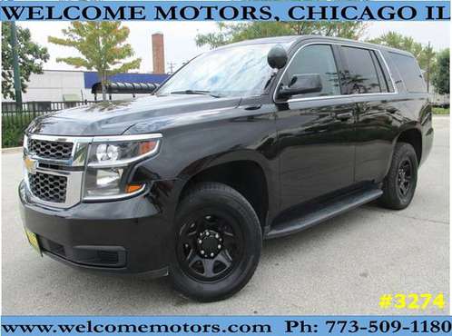 2016 CHEVROLET TAHOE RWD - POLICE (#3274, 84K) for sale in Chicago, IL