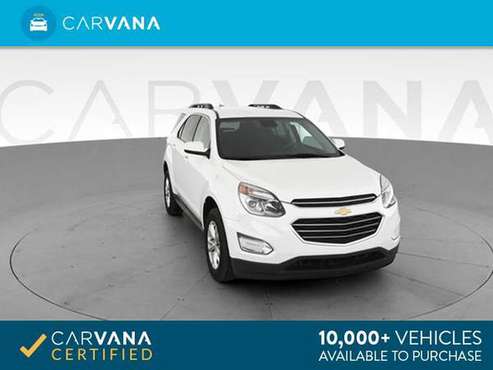 2017 Chevy Chevrolet Equinox LT Sport Utility 4D suv WHITE - FINANCE for sale in Arlington, District Of Columbia