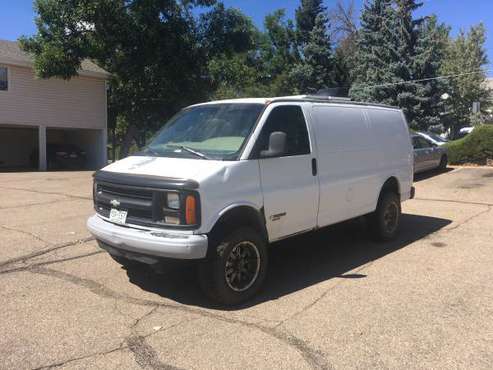 Lifted 4x4 converted van 9000 OBO for sale in Boulder, CO