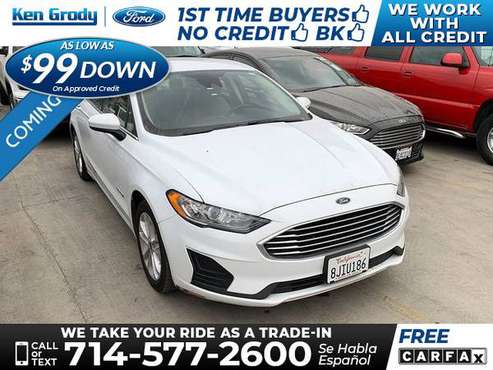 2019 Ford Fusion Hybrid SE - cars & trucks - by dealer - vehicle... for sale in Buena Park, CA
