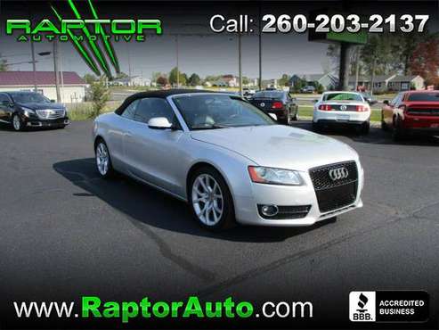 2011 Audi A5 Cabriolet 2.0T - cars & trucks - by dealer - vehicle... for sale in Fort Wayne, IN