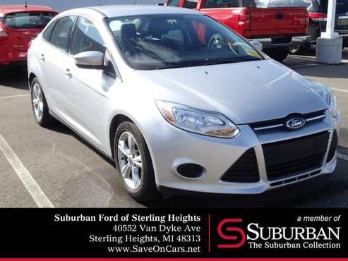 2014 Ford Focus sedan SE (Ingot Silver Metallic) GUARANTEED APPROVAL for sale in Sterling Heights, MI