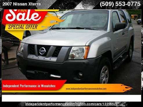 2007 Nissan Xterra X 4dr SUV 4WD (4L V6 5A) with for sale in Wenatchee, WA