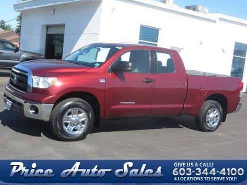 2010 Toyota Tundra Grade 4x4 4dr Double Cab Pickup SB (4.6L V8)... for sale in Concord, NH
