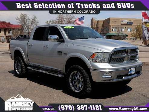 2012 Ram 1500 Crew Cab Laramie Longhorn Edition Pickup 4D 4 D 4-D 5 for sale in Greeley, CO