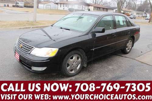 2003 *TOYOTA**AVALON* XLS LEATHER SUNROOF CD KEYLES GOOD TIRES 300535 for sale in posen, IL