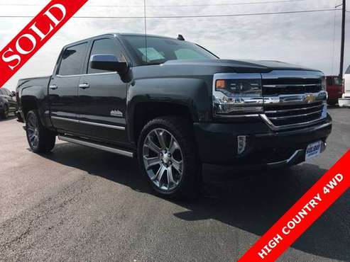 2018 Chevrolet Silverado 1500 High Country - Low Rates Available! -... for sale in Whitesboro, TX
