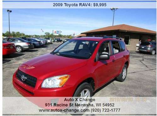 2009 Toyota RAV4 Base 4X4 4dr SUV 110259 Miles for sale in Neenah, WI