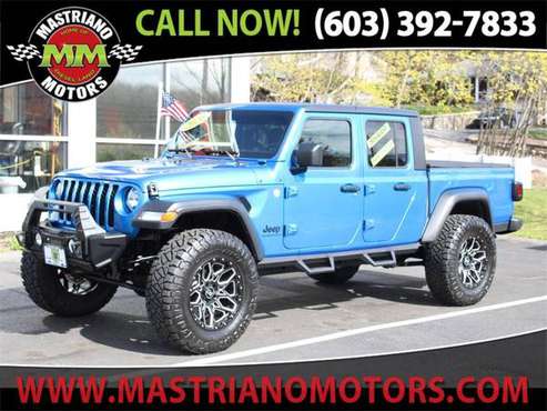 2020 Jeep Gladiator SPORT ONE OF A KIND MUST SEE ONLY 8, 840 MILES for sale in Salem, NH