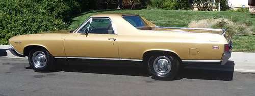 1969 Chevrolet El Camino (Mojave Gold) - cars & trucks - by owner -... for sale in Palmdale, CA