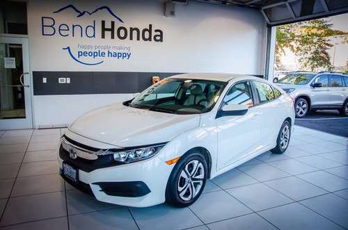 2017 Honda Civic Certified LX CVT Sedan - cars & trucks - by dealer... for sale in Bend, OR