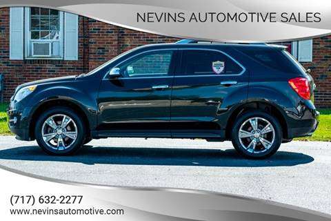 2012 Chevrolet Equinox LTZ for sale in Hanover, PA
