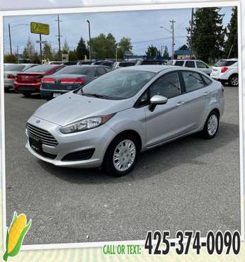2016 Ford Fiesta S - GET APPROVED TODAY! - - by for sale in Everett, WA