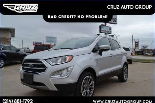 2019 Ford EcoSport Titanium 4WD ((((((((((1499 DOWN)))))))) with 2... for sale in Arlington, TX