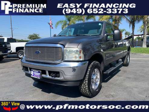R3. 2005 FORD F350 DIESEL 4X4 LONG BED CREW CAB LARIAT SUPER CLEAN -... for sale in Stanton, CA