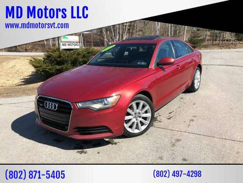 2014 AUDI A6 2 0 AWD PREMIUM PLUS - - by dealer for sale in Williston, VT