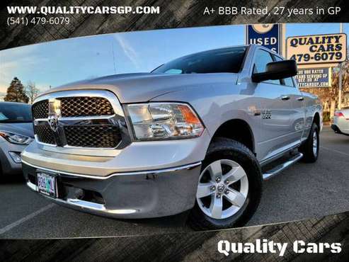 2013 RAM 1500 QuadCab SLT 4WD, LOW MI, BTOOTH, NEW TIRES GR8 for sale in Grants Pass, OR