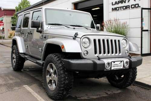 2017 Jeep Wrangler Unlimited Sahara, One Owner, All Original, Clean Ca for sale in Portland, OR