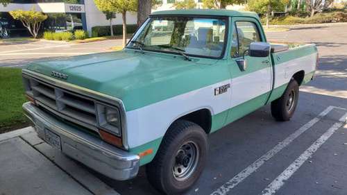 1990 Dodge W-150 5/8 Ton Beast for sale in Poway, CA