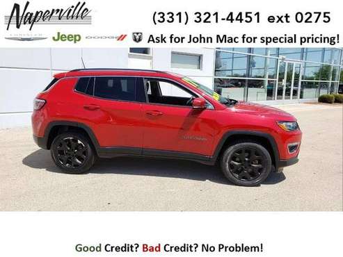 2017 Jeep New Compass SUV Limited $372.44 PER MONTH! for sale in Naperville, IL