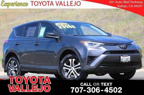 2018 Toyota RAV4 LE 4D Sport Utility - - by dealer for sale in Vallejo, CA