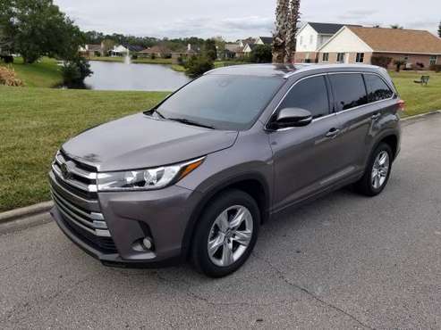 2017 Toyota Highlander LIMITED Platinum, Third Row Seat, Like NEW! -... for sale in Jacksonville, FL