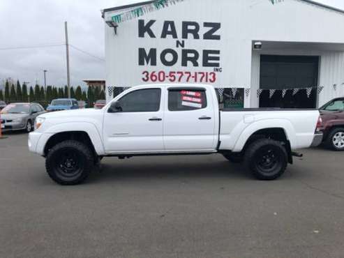 2011 Toyota Tacoma SR5 4WD Double Cab LB V6 AT PW PDL Air Super for sale in Longview, OR