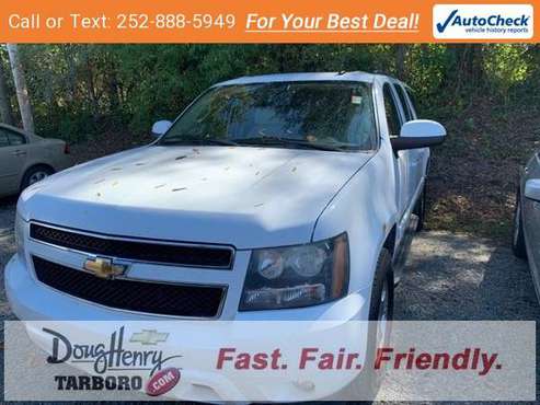 2009 Chevy Chevrolet Suburban 1500 LT suv Summit White for sale in Tarboro, NC