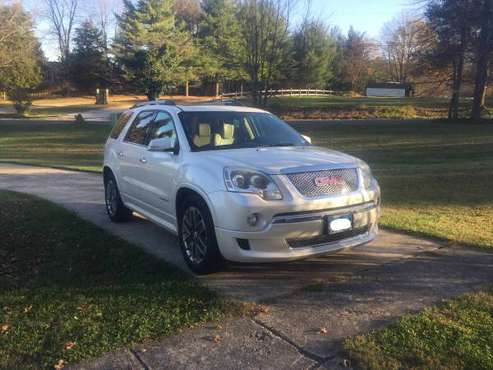 (NO LONGER FOR SALE) 2011 GMC Acadia Denali - cars & trucks - by... for sale in Libertytown, MD