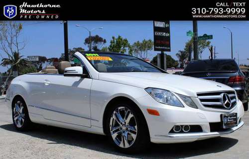 2011 Mercedes-Benz E-Class 2dr Cabriolet E 350 RWD - cars & for sale in Lawndale, CA