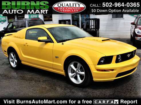 2006 Ford Mustang 2dr Cpe GT Deluxe Low 118, 000 Miles 5-Speed for sale in Louisville, KY
