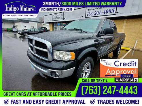 2005 Dodge Ram 1500 SLT 3mo 3 mo 3-mo 3000 mile warranty PRICED TO for sale in Ramsey , MN